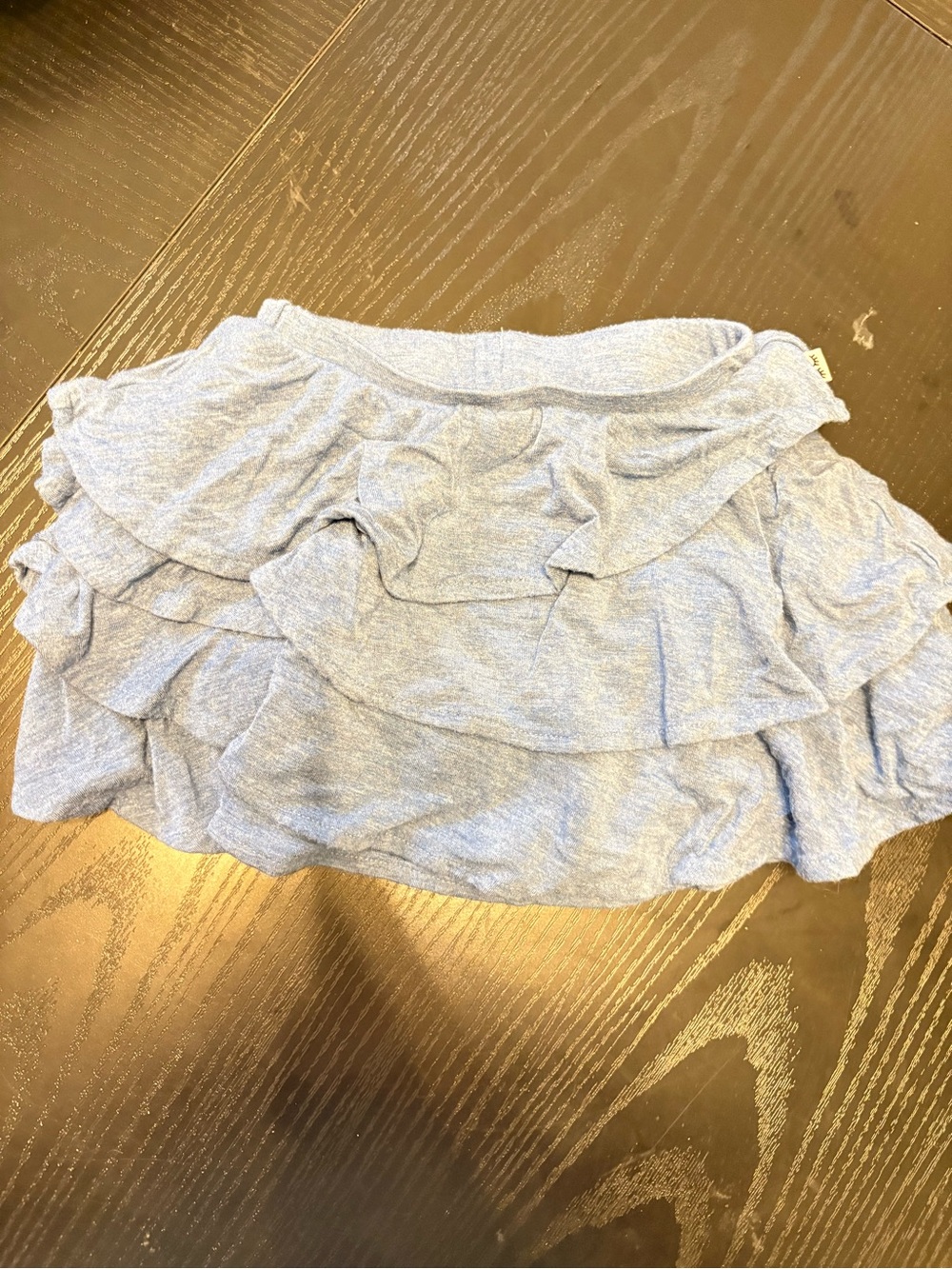 Little Sleepies Light Blue Ruffle Skort